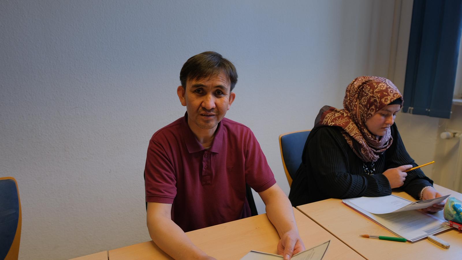 Language course participants at Sprachhafen Kiel